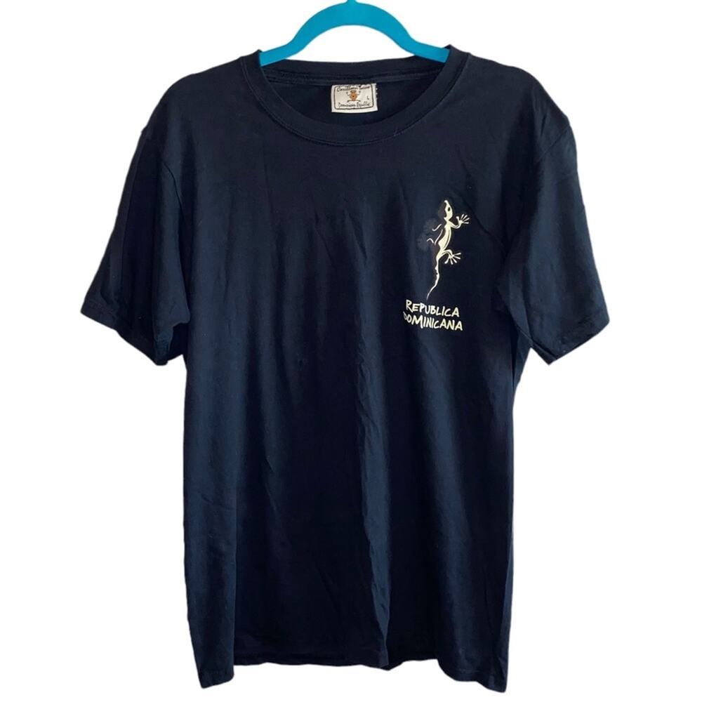 Dominican‎ Republic Gecko Graphic Tee Large